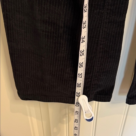 Suko Jeans Cords Elegant Black Corduroy Jeans Flare Pants Stretchy Women’s Sz 7 - Picture 10 of 14